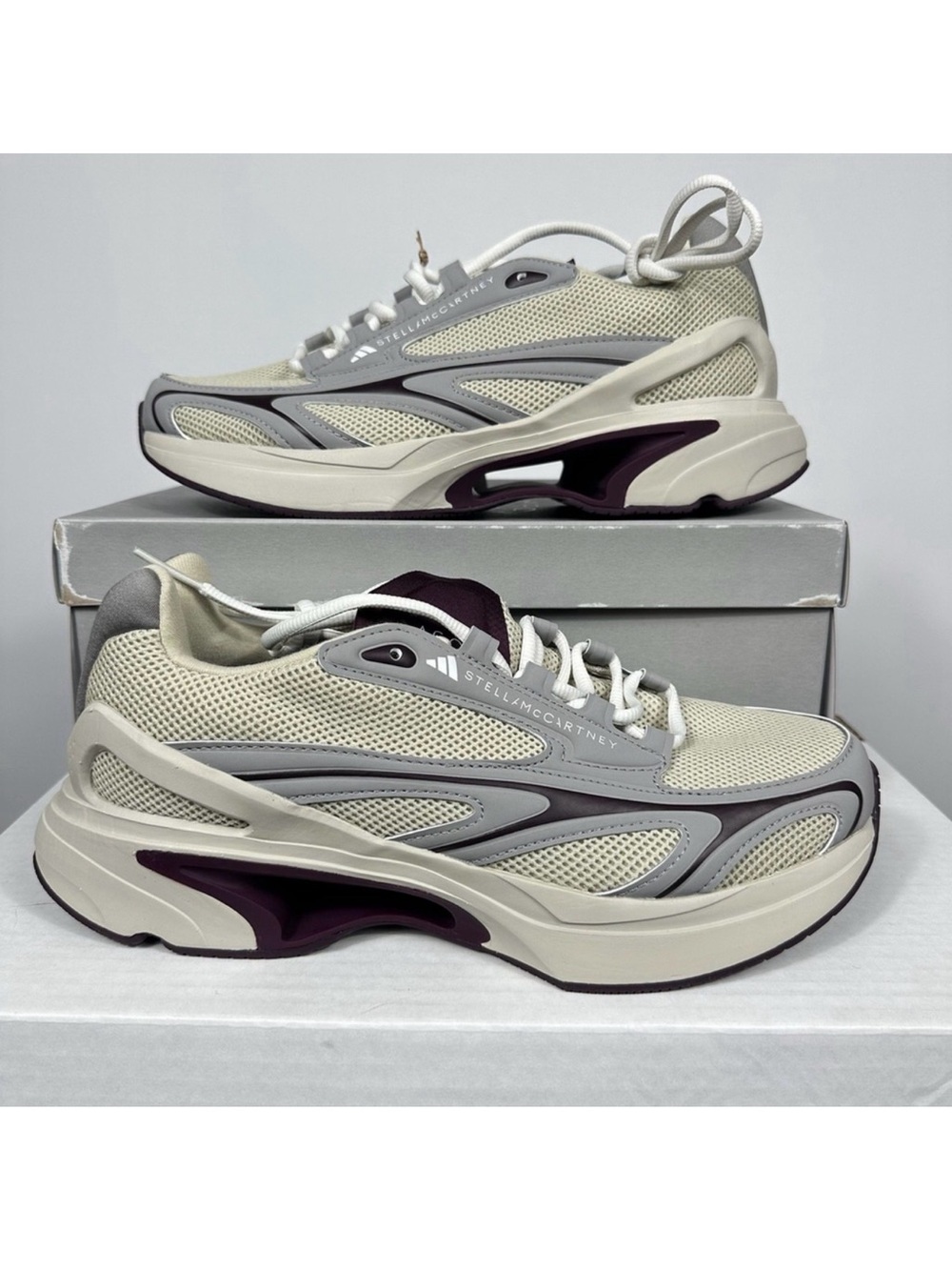 Adidas Stella McCartney Sports Wear 2000 Athletic Unisex Mens 8/ Womens 9 Grey